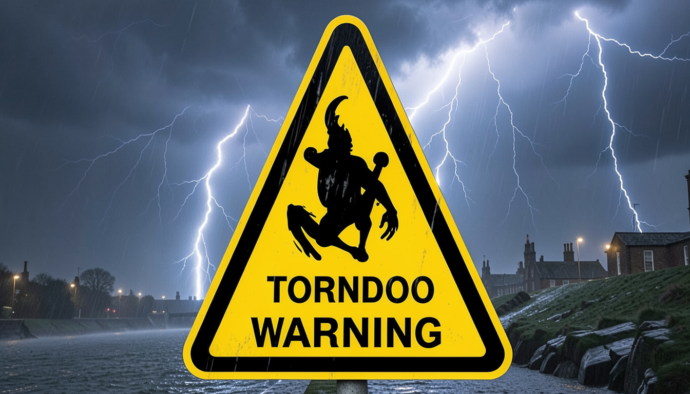 tornado warning UK